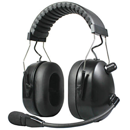 Aviation Style Headset Includes Radio Cable